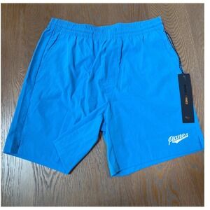 Paper Planes Mens Boardshort Blue Reef Swim Trunks  Size Small NWT